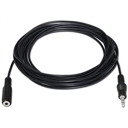 Nanocable Cable de Audio Estéreo Jack 3.5mm Macho a Hembra, 1,5 m, Negro, 10.24.0201 Nanocable Cable de Audio Estéreo Jack 3.5mm Macho a Hembra, 1,5 m, Negro, 10.24.0201